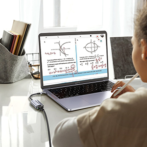 LENTION USB C to Ethernet Adapter, RJ45 to Type C Gigabit Network 1000M Wired LAN Converter Compatible 2023-2016 MacBook Pro 13/14/15/16, New iPad Pro/Mac Air, Chromebook, More(CU604, Space Gray) 4 image for this item