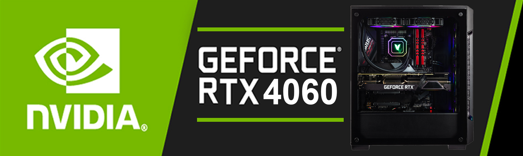 GeForce RTX 4060, 8GB GDDR6, PCIe 4.0, 2.46Ghz Boost Clock