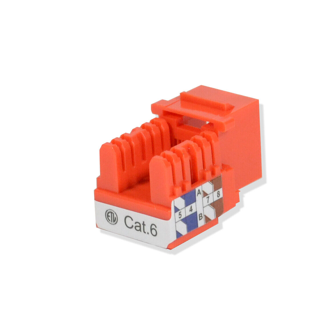 keystone jack cat6 ethernet rj45 logico