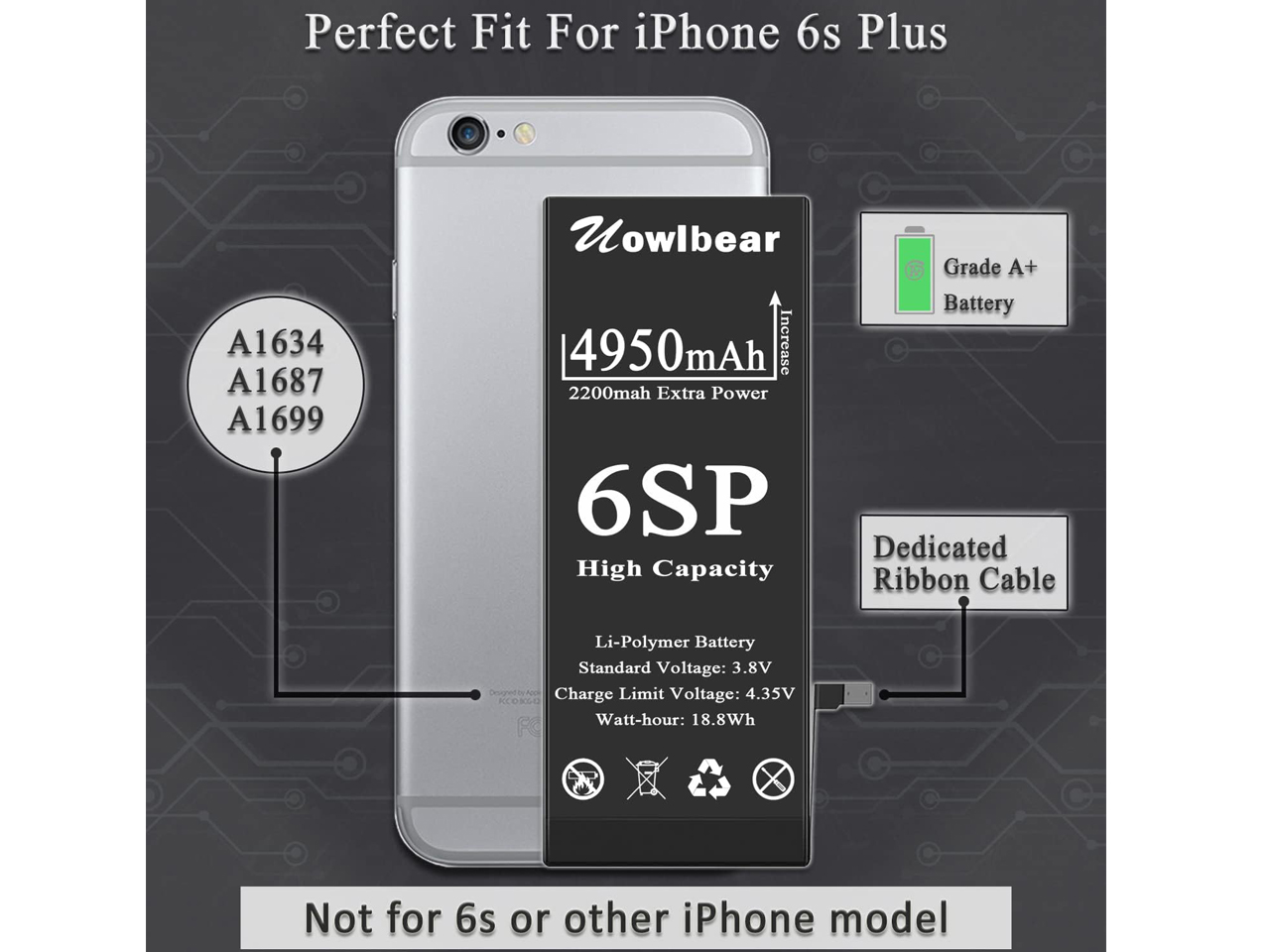 Perfect fit for iPhone 6s Plus