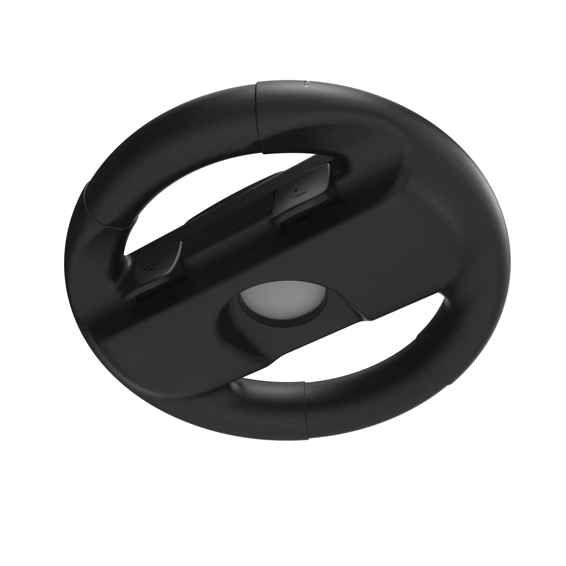 this is a sigle black steering wheel