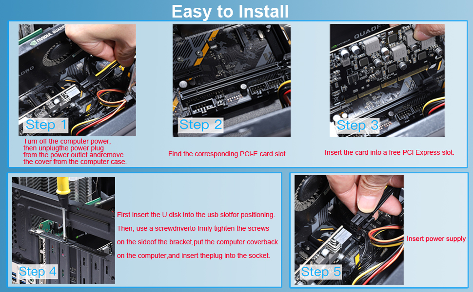 Pcie USB Card Pcie USB 3.2