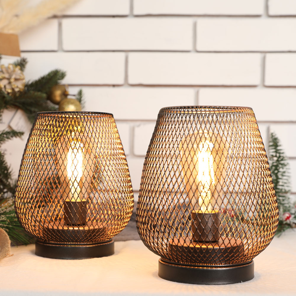 set of 2 decorative lamp