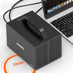 4 Bay Hard Drive Enclosure for 2.5 3.5 inch SATA Hard Disk