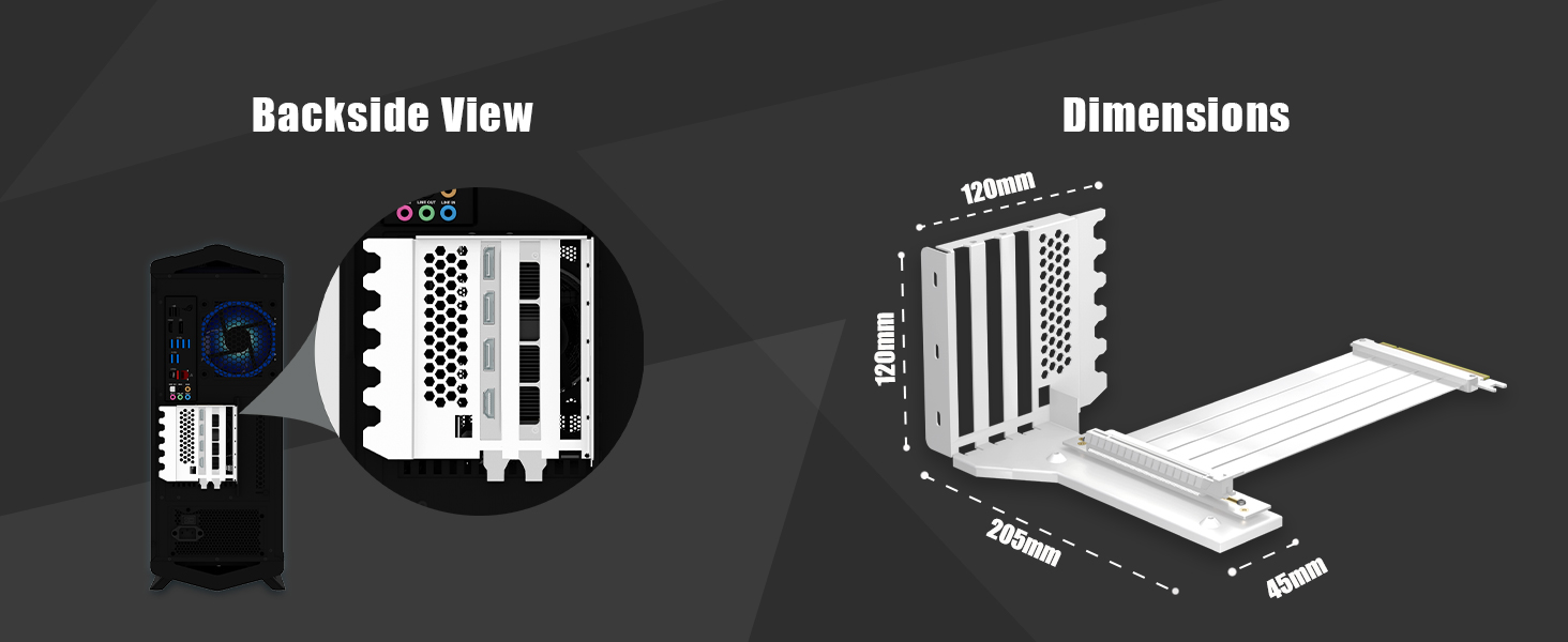 PCIE 4.0 Riser Cable