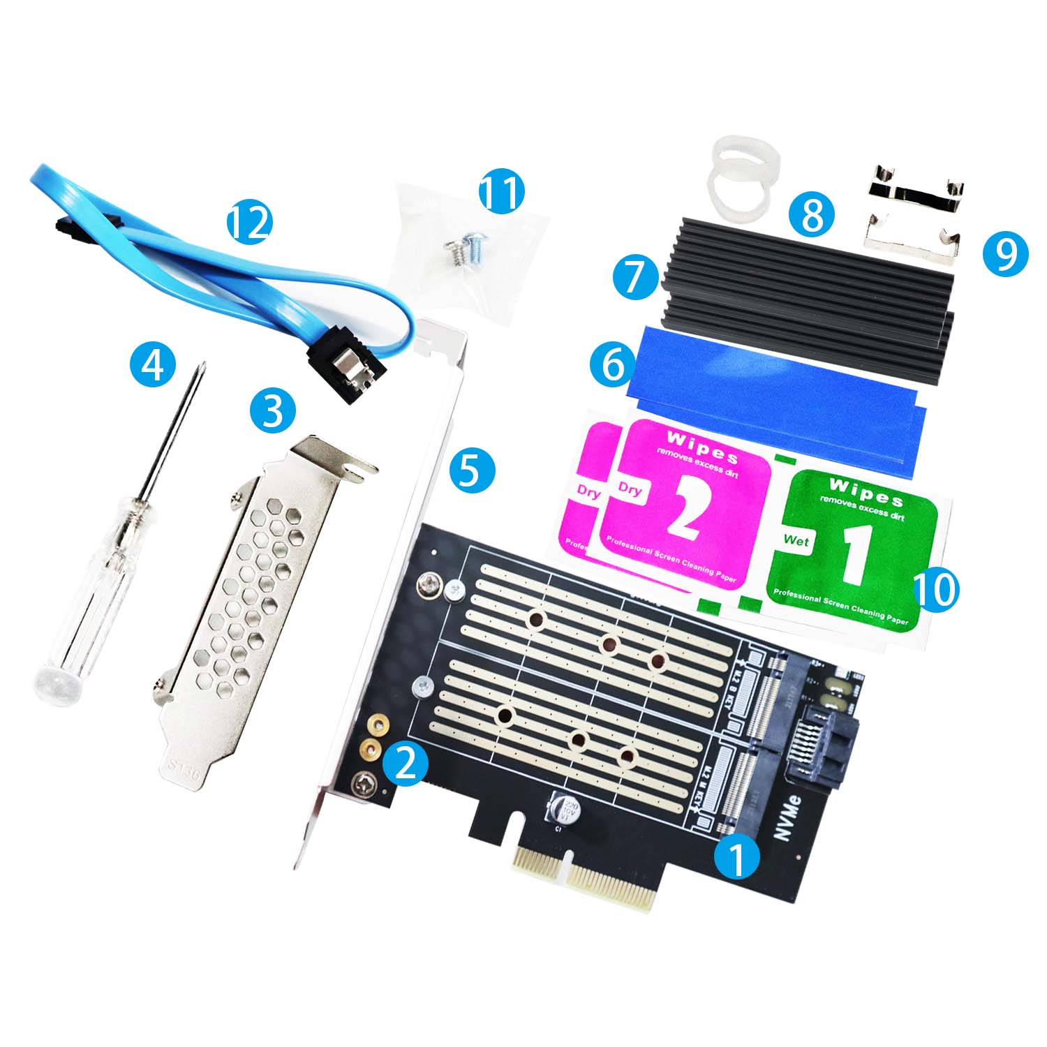 m.2 pcie nvme 4.0 3.0 adapter