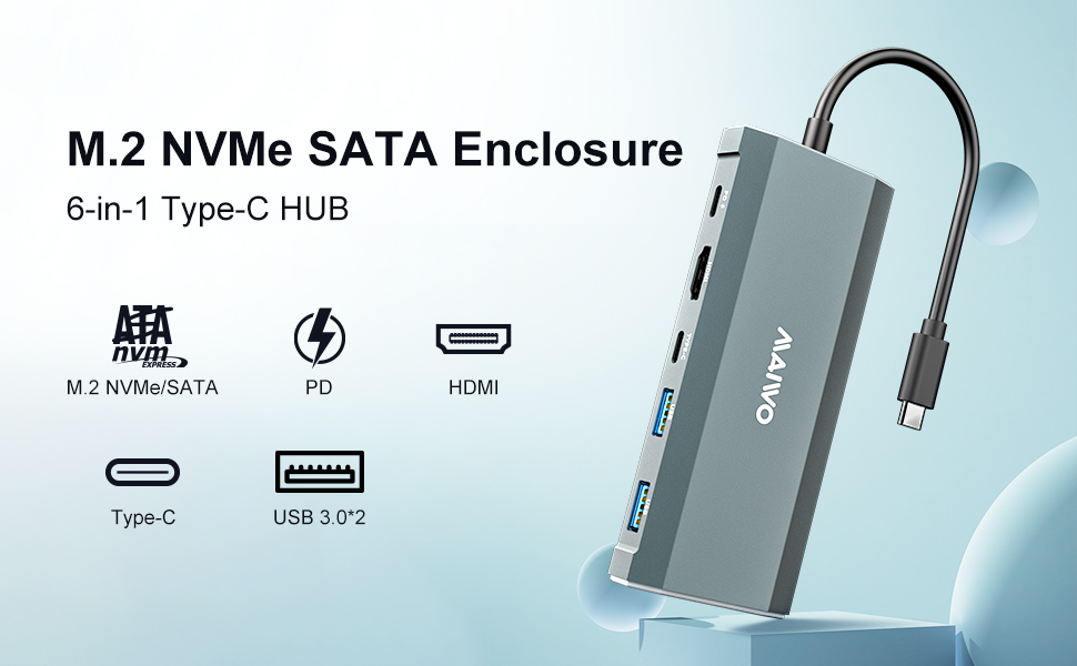 Type C HUB M.2 ENCLOSURE