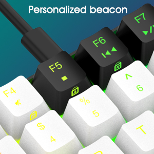 Personalized indicator Double color