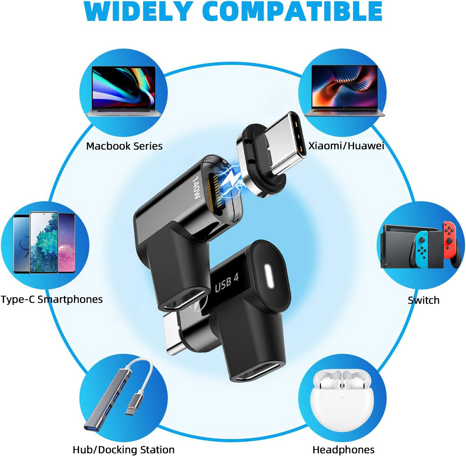 USB C Magnetic Adapter