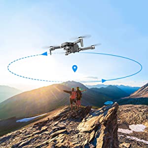 GPS Drone with 4K UHD Camera, 5G WiFi FPV Transmission, Brushless Motor Foldable Quadcopter