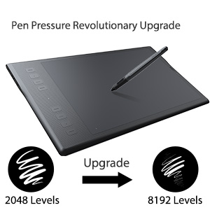 Huion Inspiroy Q11K Wireless Graphic Drawing Tablet with 8192 Pressure Sensitivity 2 image for this item
