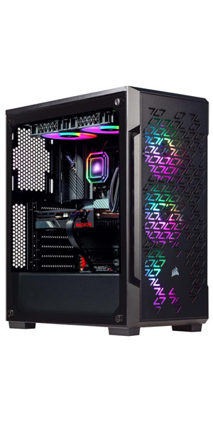 Velztorm Fenrix Prebuilt Gaming Desktop PC Liquid Cooled (Intel i9-12900K 16-Core, Radeon RX 6800 XT 16GB, 16GB DDR4, 2TB PCIe SSD + 2TB HDD, RGB Fans, 750W PSU, WiFi 6, BT 5.2, RJ-45, Win10P) 10 image for this item