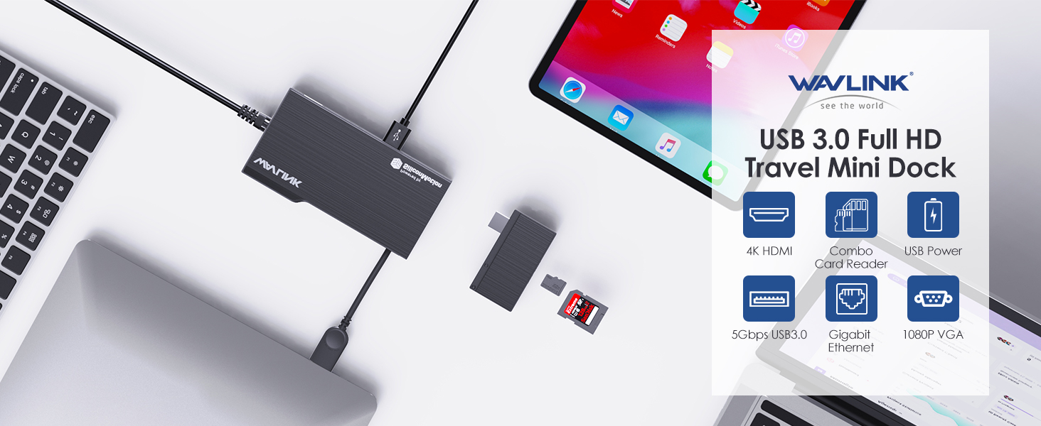 4K HDMI HUB, DOCK