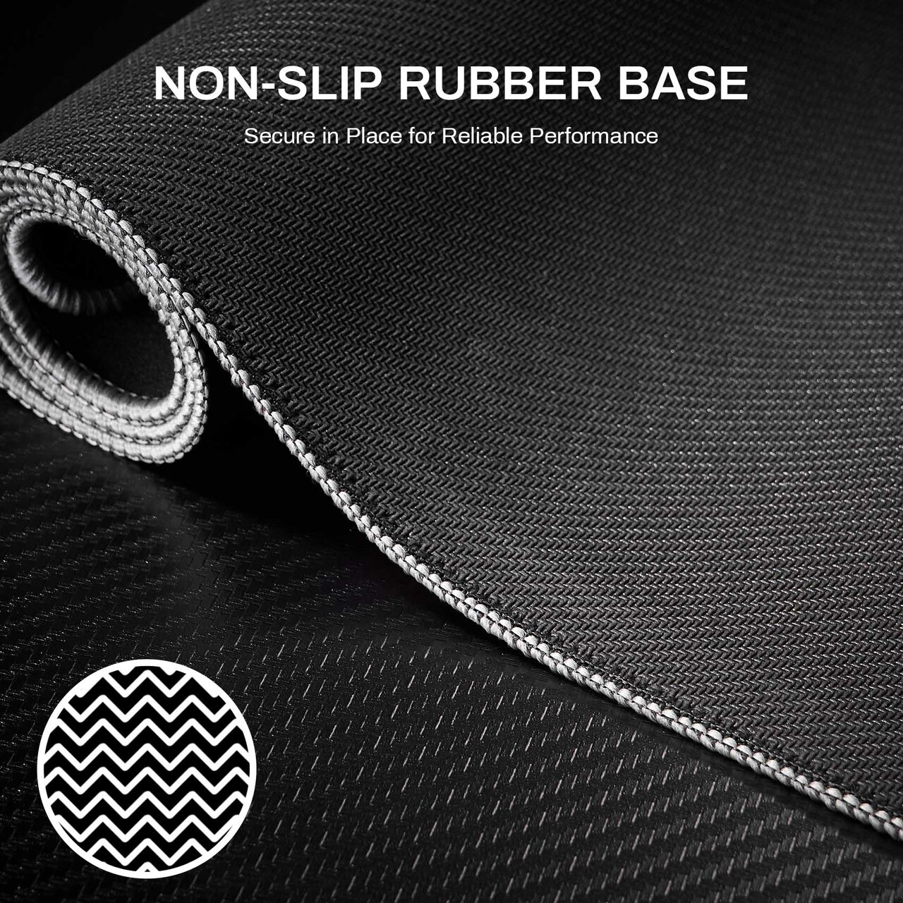Thunderbolt Mouse Pad Non Slip Base