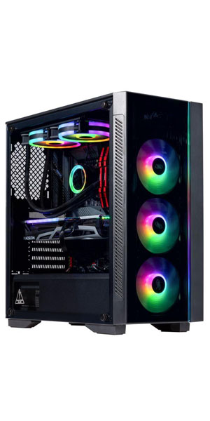 Velztorm Aspix Gaming Custom Desktop (Intel i9-12900K 16-Core, Radeon RX 6800 XT, 16GB RAM, 512GB m.2 SATA SSD + 1TB HDD, Wifi, USB 3.2, HDMI, Bluetooth, Display Port, Win 10 Home) 10 image for this item