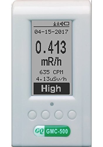 GQ GMC-500 Geiger Counter Nuclear Radiation Detector Nuclear Radiation Dosimeter