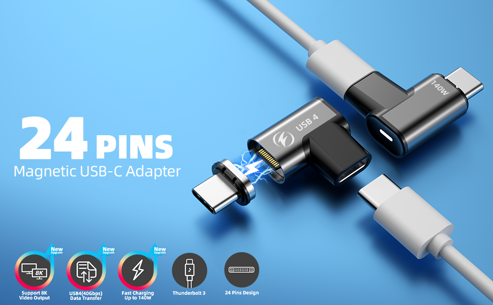 USB C Magnetic Adapter