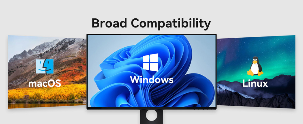 Supports multiple systems