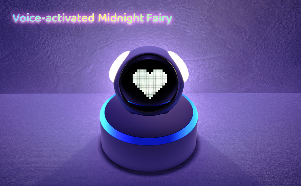 Voice-activated night lights -- A night fairy that will respond to you at all times