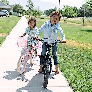 Kids on bikes