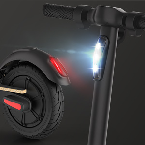 Front light and rear light