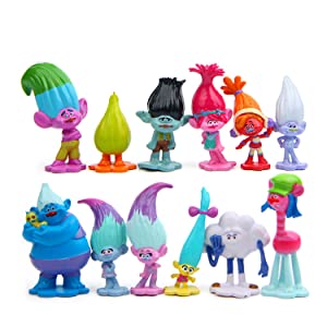 Troll Dolls Cake Toppers Toys
