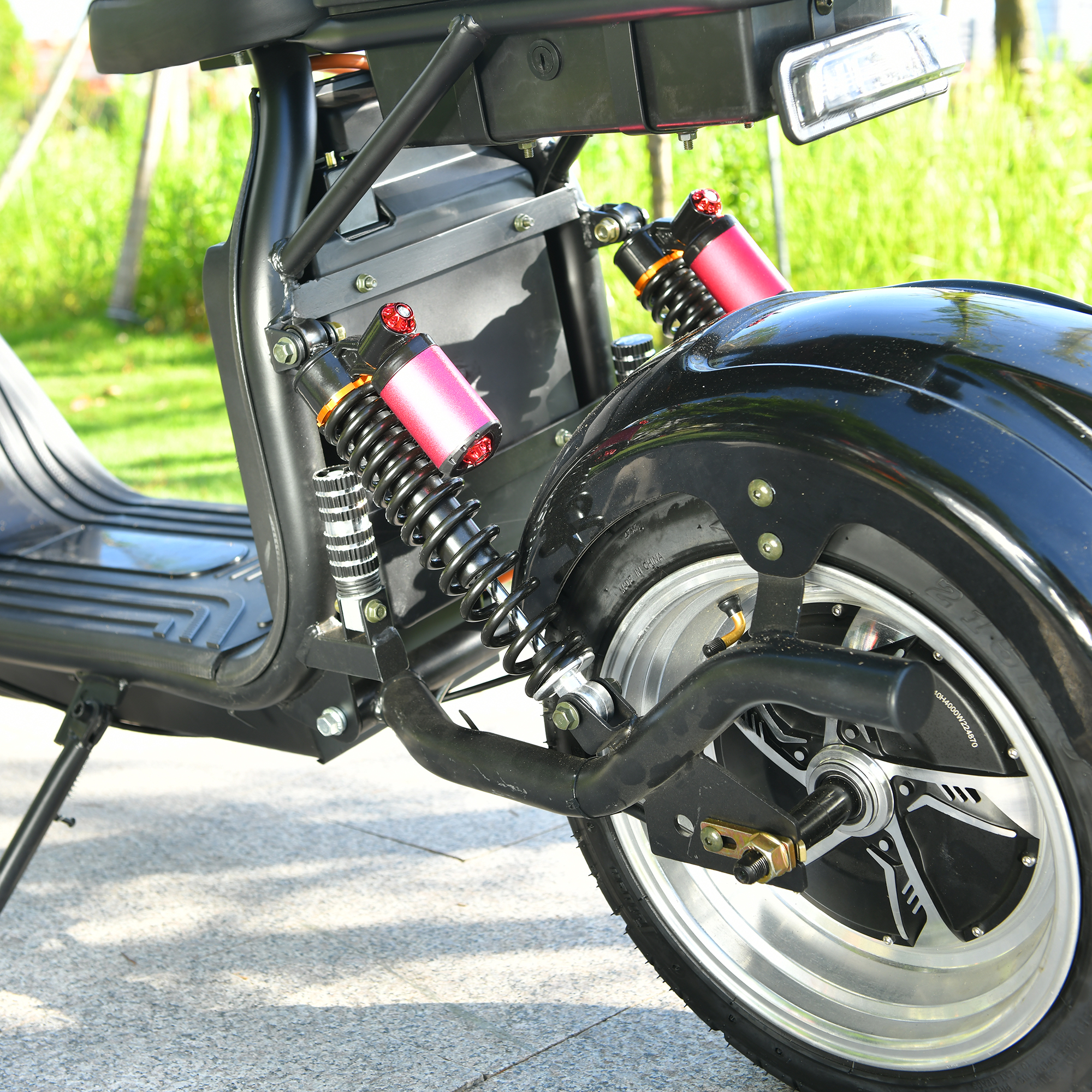 The rear high-end spring shock absorber