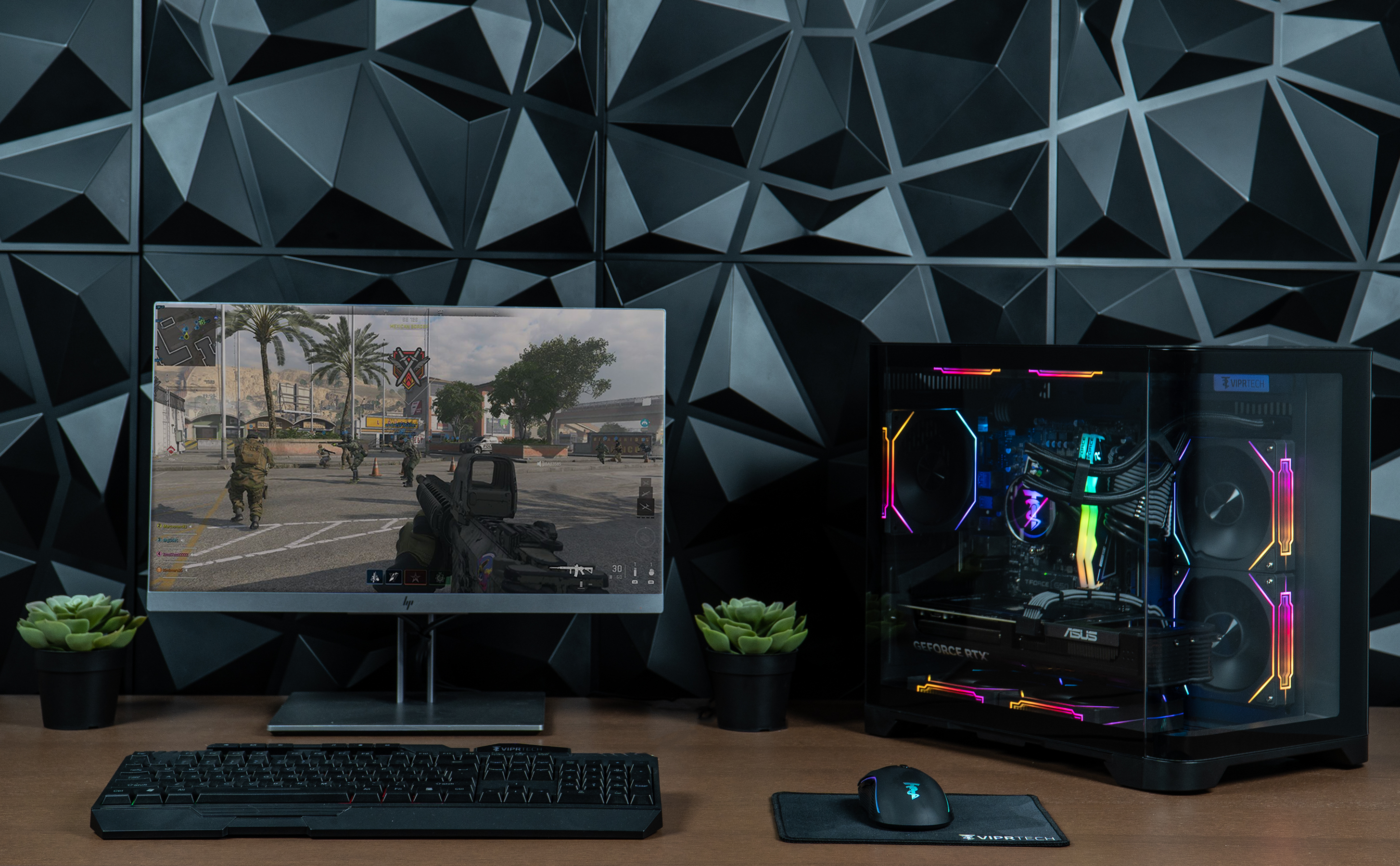 Reaper black staged on desk