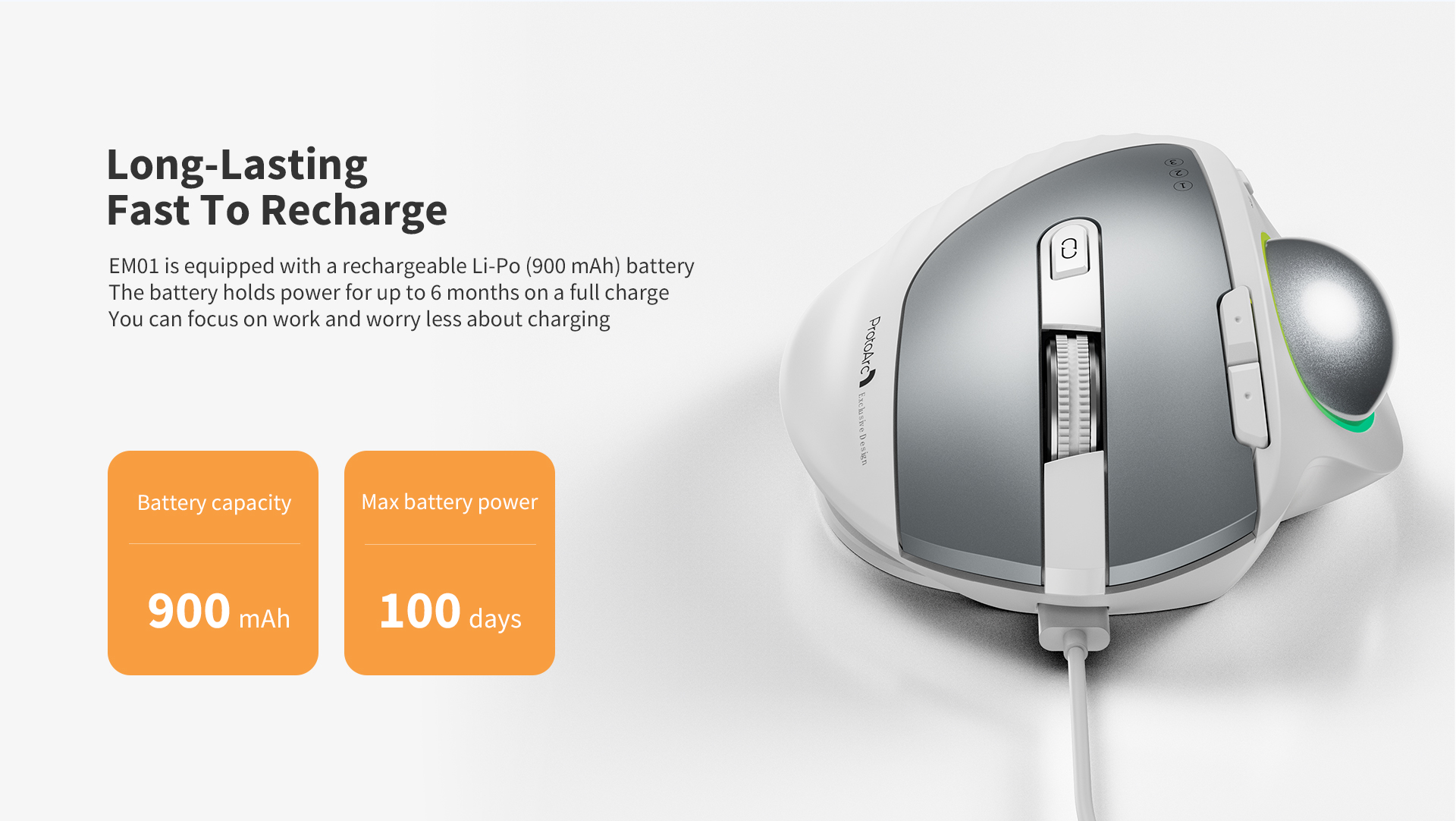 Long-Lasting Fast To Recharge