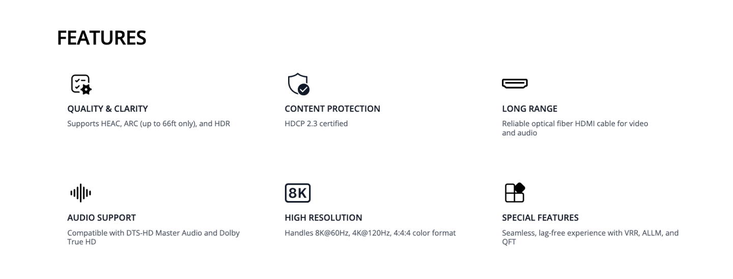 features