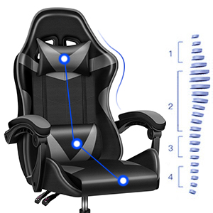 Gaming Chair Office Chair PC Chair with Massage Lumbar Support