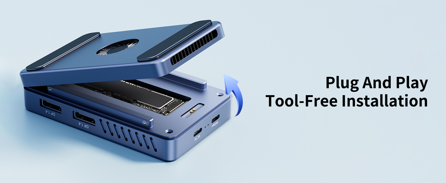 Magnetic Cover for Tool-Free Installation