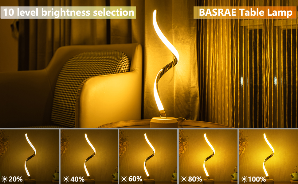 Adjust the brightness level of the light according to your needs