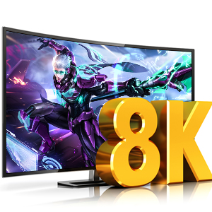 8K Ultra HD Picture Quality,Ultimate video experience You can outout max 8K@60Hz 4K@120Hz Video and