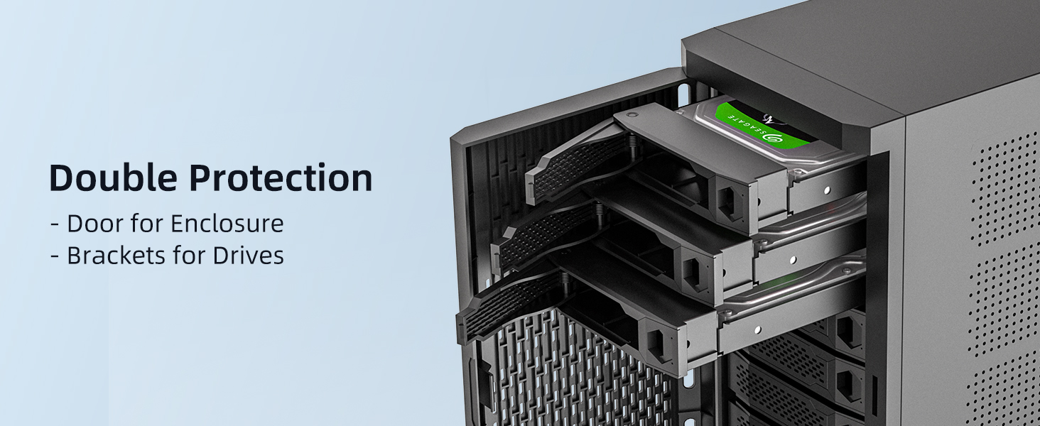 MAIWO 8 bay raid enclosure docking station