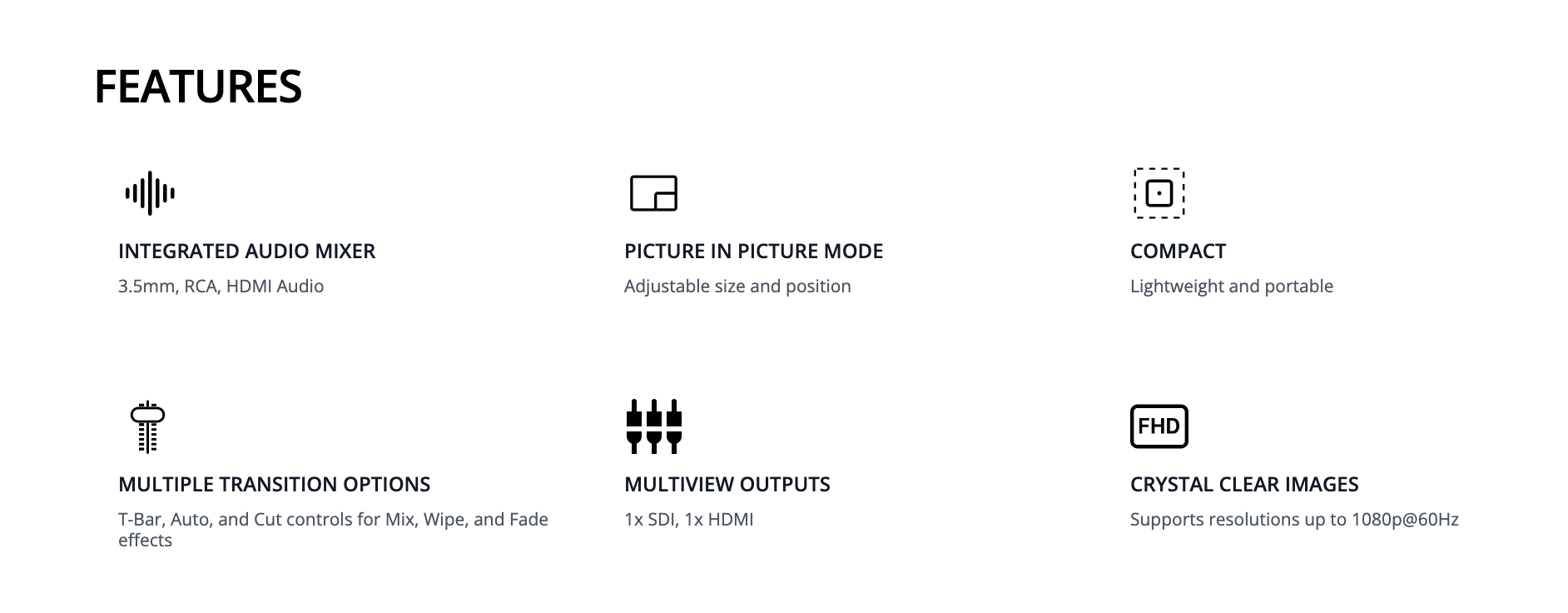 features