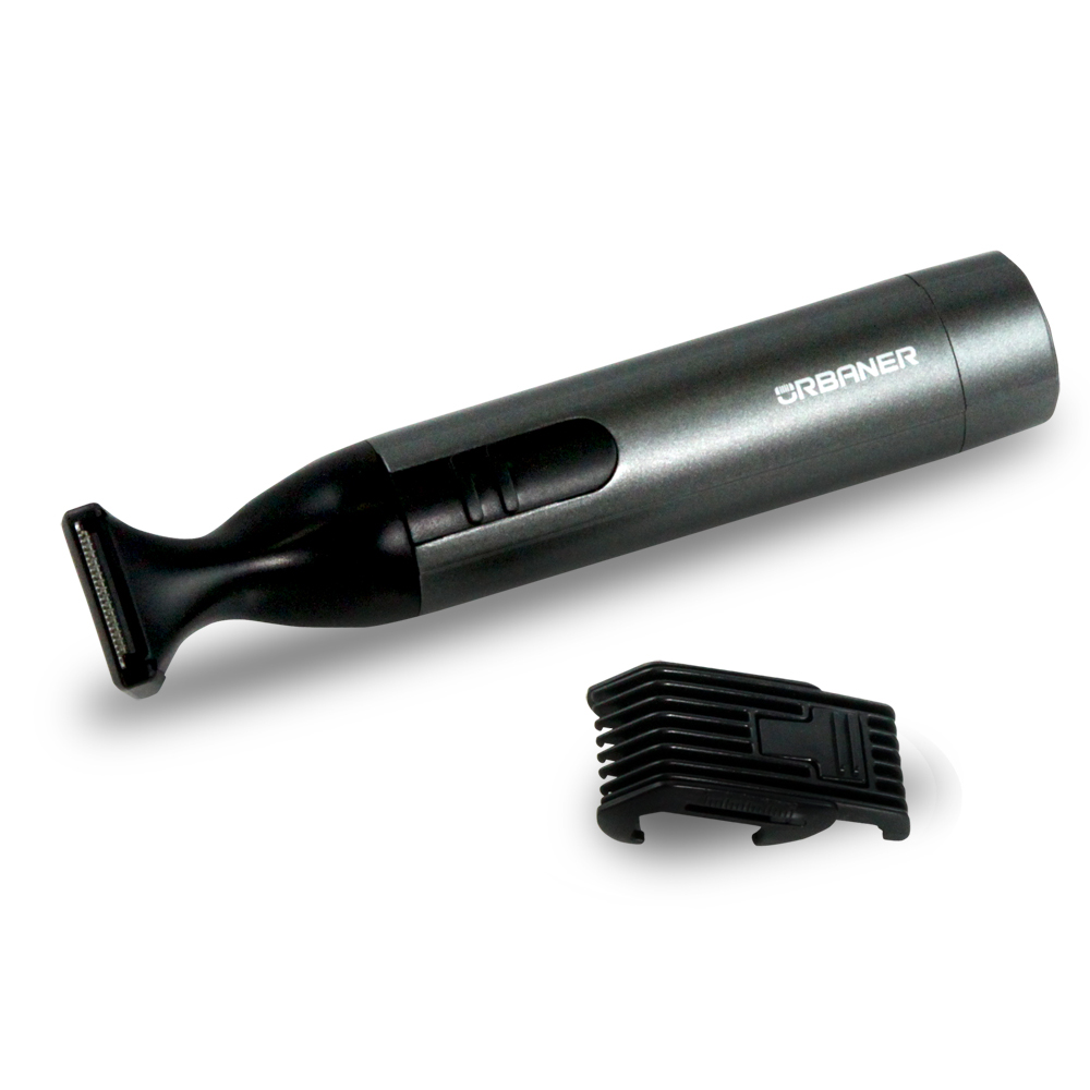 URBANER Beard Trimmer Mustache Trimmer Grooming Kit for Men, Battery-Operated, Waterproof, MB-042