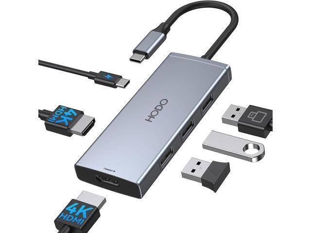Docking Station to Dual HDMI Monitors Adapter USB C to Dual HDMI Adapter 4K 60 H