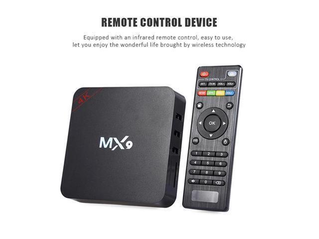 Set Top Box 4K Quad Core 1GB RAM 8GB ROM Android 10.1 TV BOX HD SD Slot 2.4GHz W