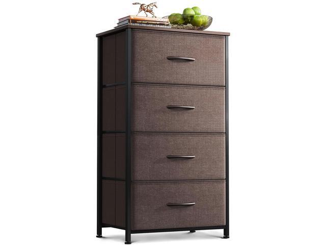 AODK Dresser for Bedroom with 4 Storage Drawers, Small Dressers Chest of Drawers