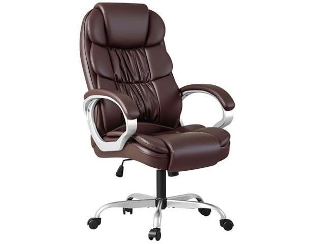Homall Office Chair High Back Computer Chair Ergonomic Desk Chair, PU Leather Ad