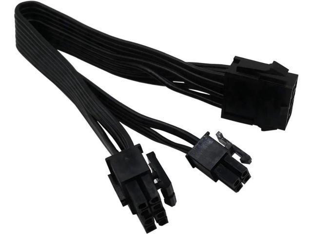CPU 8 Pin Female to CPU 8 Pin ATX 4 Pin Male Power Supply Converter Adapter Exte