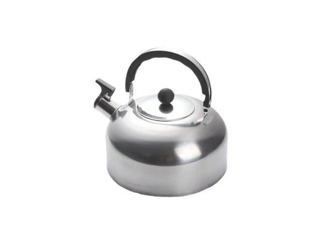 Stainless steel kettle, flat bottom, suitable for home use on gas 2L Sounding Ke