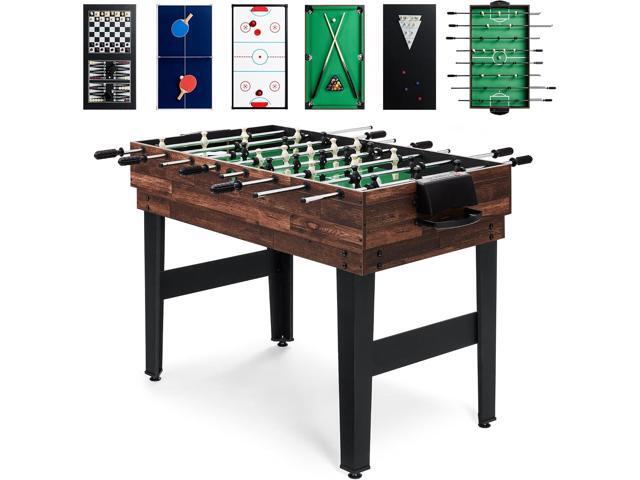 Juego de mesa de juego combinado de 2 x 4 pies para el hogar, sala de juegos, am