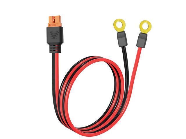 XT60i to O-Ring Terminal Cable, Over 16A, 5ft 10AWG Extension Cord XT60i Female