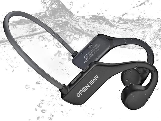 BEARTAIN Swimming Headphones, Bone Conduction Headphones IP68 Waterproof Wireles
