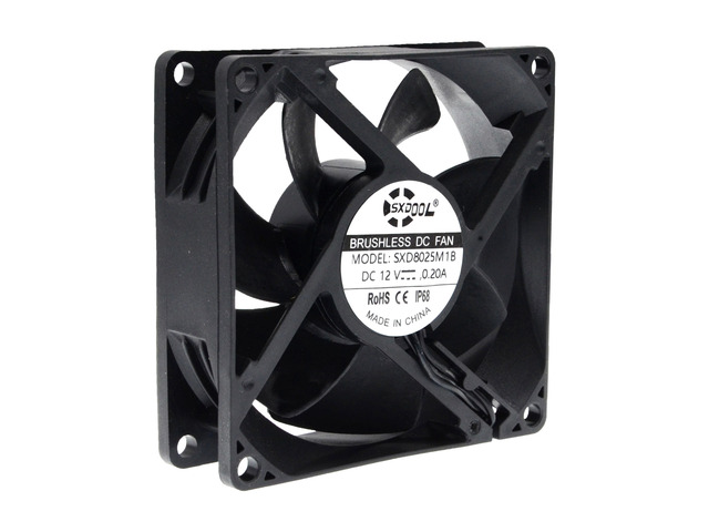 IP68 Fans - SXD8025M1B