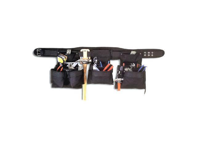 CLC 5605 BLACK 5 Piece Combo Set 18 Pocket Black Professional Carpenter's Tool Belt