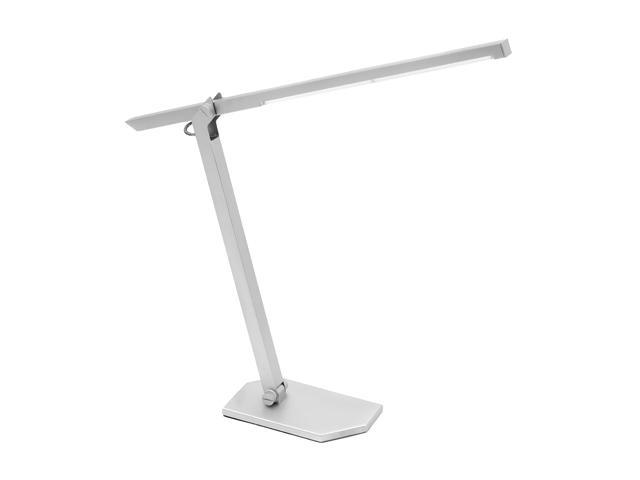 LumiSource LED Contort Table Lamp Silver