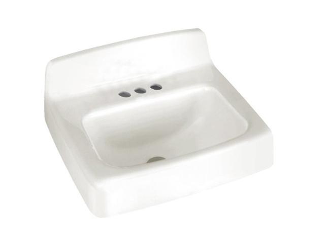 American Standard 4867.004.020 Regalyn Wall-Mount Bathroom Sink in White